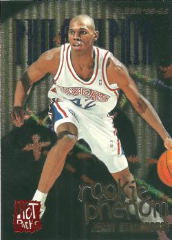 1995-96 Fleer - Rookie Phenom Hot Pack #7 Jerry Stackhouse Front