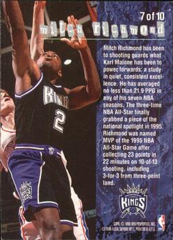 1995-96 Fleer - Total O Hot Pack #7 Mitch Richmond Back