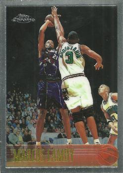 1996-97 Topps Chrome #161 Marcus Camby Front