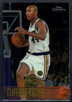 1996-97 Topps Chrome #6 Clifford Rozier Front