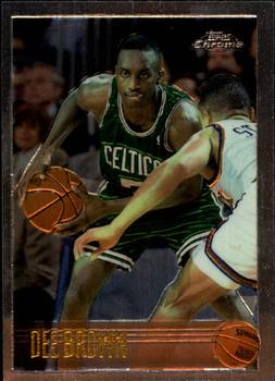 1996-97 Topps Chrome #46 Dee Brown Front