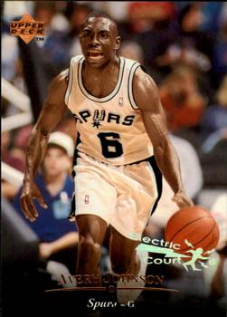 1995-96 Upper Deck - Electric Court #82 Avery Johnson Front