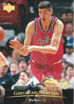 1995-96 Upper Deck - Electric Court Gold #42 Gheorghe Muresan Front