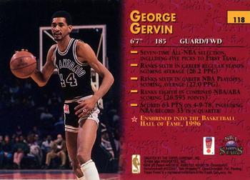 1996-97 Topps Stars - Finest #118 George Gervin Back