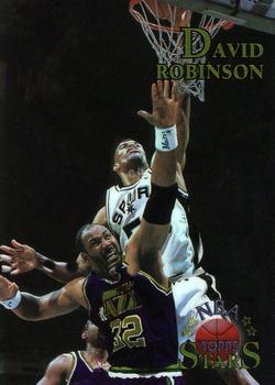 1996-97 Topps Stars - Finest #139 David Robinson Front