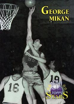 1996-97 Topps Stars - Finest Refractors #30 George Mikan Front