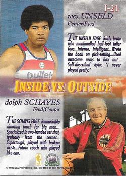 1996-97 Topps Stars - Imagine #I-21 Wes Unseld / Dolph Schayes Back