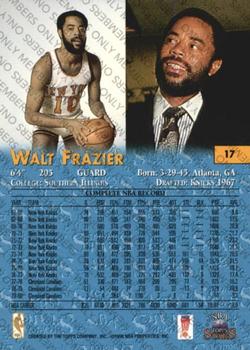 1996-97 Topps Stars - Members Only #17 Walt Frazier Back