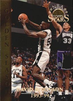 1996-97 Topps Stars - Members Only #89 David Robinson Front