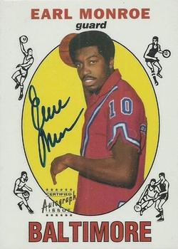 1996-97 Topps Stars - Reprint Autographs #31 Earl Monroe Front