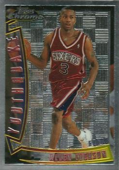 1996-97 Topps Chrome - Youthquake #YQ1 Allen Iverson Front