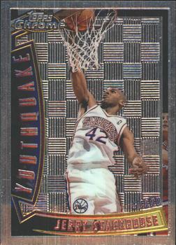 1996-97 Topps Chrome - Youthquake #YQ10 Jerry Stackhouse Front