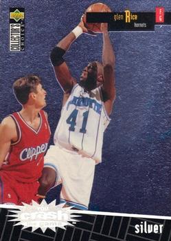 1996-97 Collector's Choice - You Crash the Game Scoring Silver Exchange (Series One) #R3 Glen Rice Front