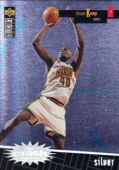 1996-97 Collector's Choice - You Crash the Game Scoring Silver Exchange (Series One) #R25 Shawn Kemp Front