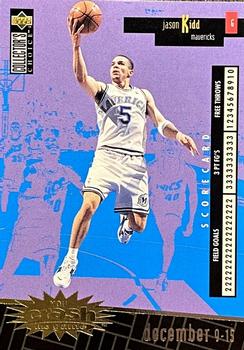 1996-97 Collector's Choice - You Crash the Game Scoring Gold (Series One) #C6 Jason Kidd Front