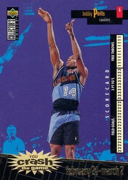 1996-97 Collector's Choice - You Crash the Game Scoring Gold (Series Two) #C5 Bobby Phills Front