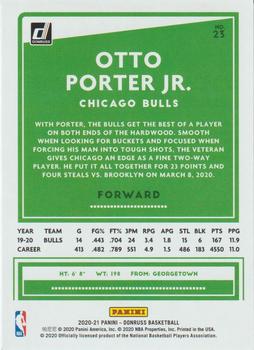 2020-21 Donruss #23 Otto Porter Jr. Back