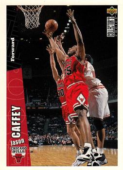 1996-97 Collector's Choice Chicago Bulls #CH1 Jason Caffey Front