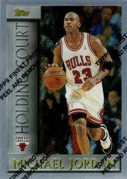 1996-97 Topps - Holding Court #HC2 Michael Jordan Front