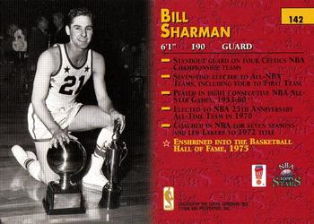 1996-97 Topps Stars #142 Bill Sharman Back