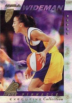 1997 Pinnacle Inside WNBA - Executive Collection #32 Jamila Wideman Front