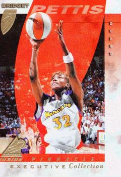 1997 Pinnacle Inside WNBA - Executive Collection #55 Bridget Pettis Front