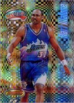 1997-98 Bowman's Best - Best Cuts Atomic Refractors #BC4 Karl Malone Front