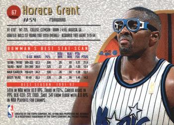 1997-98 Bowman's Best - Refractors #67 Horace Grant Back