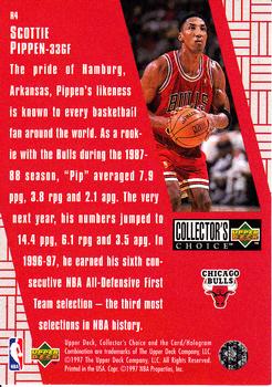 1997-98 Collector's Choice - You Crash the Game Scoring Exchange #R4 Scottie Pippen Back