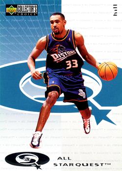1997-98 Collector's Choice - All StarQuest #AS8 Grant Hill Front