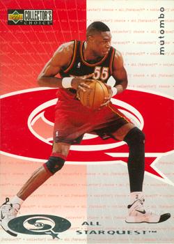 1997-98 Collector's Choice - All StarQuest #AS10 Dikembe Mutombo Front