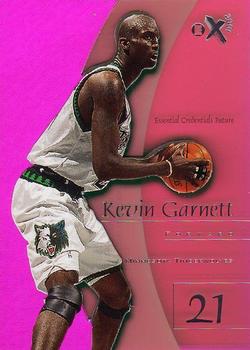 1997-98 E-X2001 - Essential Credentials Future #2 Kevin Garnett Front