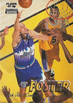 1997-98 Fleer - Traditions Crystal #230 Greg Foster Front