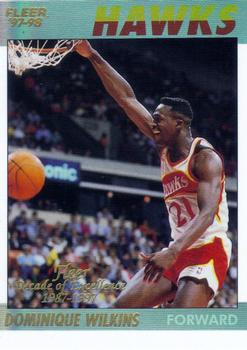 1997-98 Fleer - Decade of Excellence Rare Traditions #12 Dominique Wilkins Front