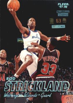 1997-98 Fleer - Traditions Tiffany #64 Rod Strickland Front