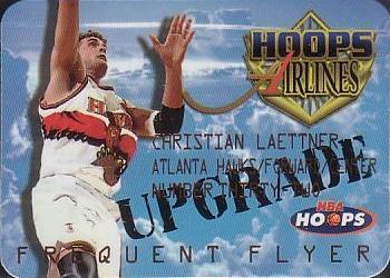 1997-98 Hoops - Frequent Flyer Club Upgrade #1 Christian Laettner Front