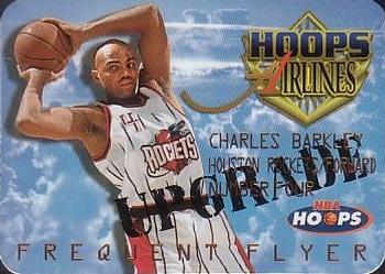1997-98 Hoops - Frequent Flyer Club Upgrade #8 Charles Barkley Front