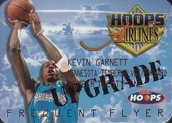 1997-98 Hoops - Frequent Flyer Club Upgrade #12 Kevin Garnett Front