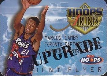 1997-98 Hoops - Frequent Flyer Club Upgrade #18 Marcus Camby Front