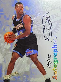 1997-98 SkyBox Premium - Autographics Century Marks #NNO Bobby Phills Front