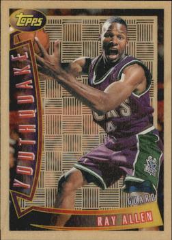1996-97 Topps - Youthquake #YQ9 Ray Allen Front