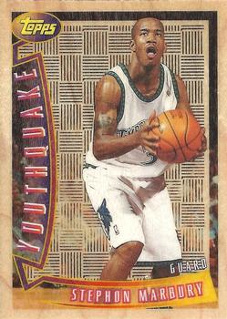 1996-97 Topps - Youthquake #YQ3 Stephon Marbury Front