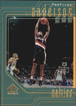1997-98 SP Authentic - ProFiles Level 2 #P36 Kenny Anderson Front