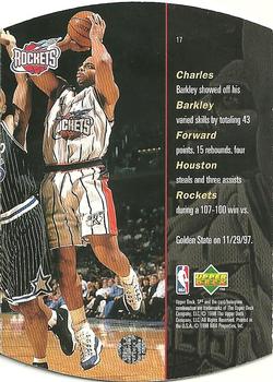 1997-98 SPx - Bronze #17 Charles Barkley Back