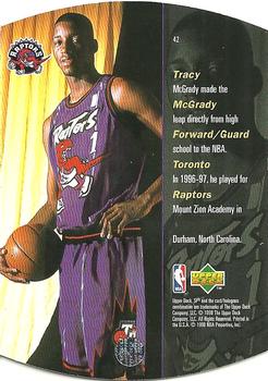 1997-98 SPx - Bronze #42 Tracy McGrady Back