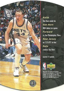 1997-98 SPx - Sky #27 Keith Van Horn Back