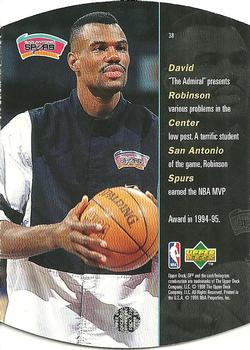 1997-98 SPx - Sky #38 David Robinson Back
