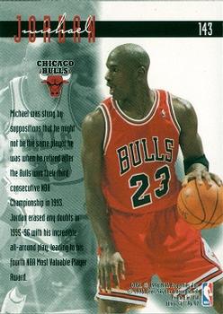 1996-97 Ultra #143 Michael Jordan Back