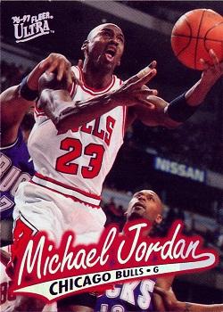 1996-97 Ultra #16 Michael Jordan Front