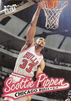 1996-97 Ultra #18 Scottie Pippen Front